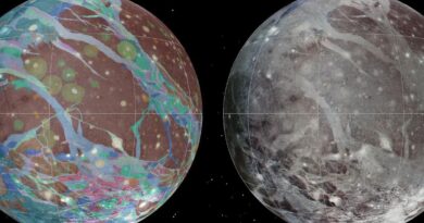Ganymede moon of Jupiter